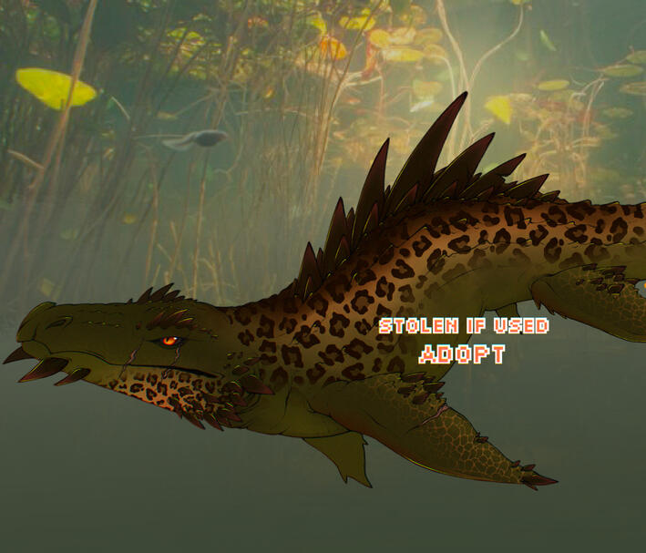 Croc Mosasaur Croc Mosasaur